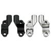 Motorcycle Mirror Mount Half Cover for 22 Mm Handlebar Position, 8 Mm Hole, Metal Clamp for Mirror Base Repair