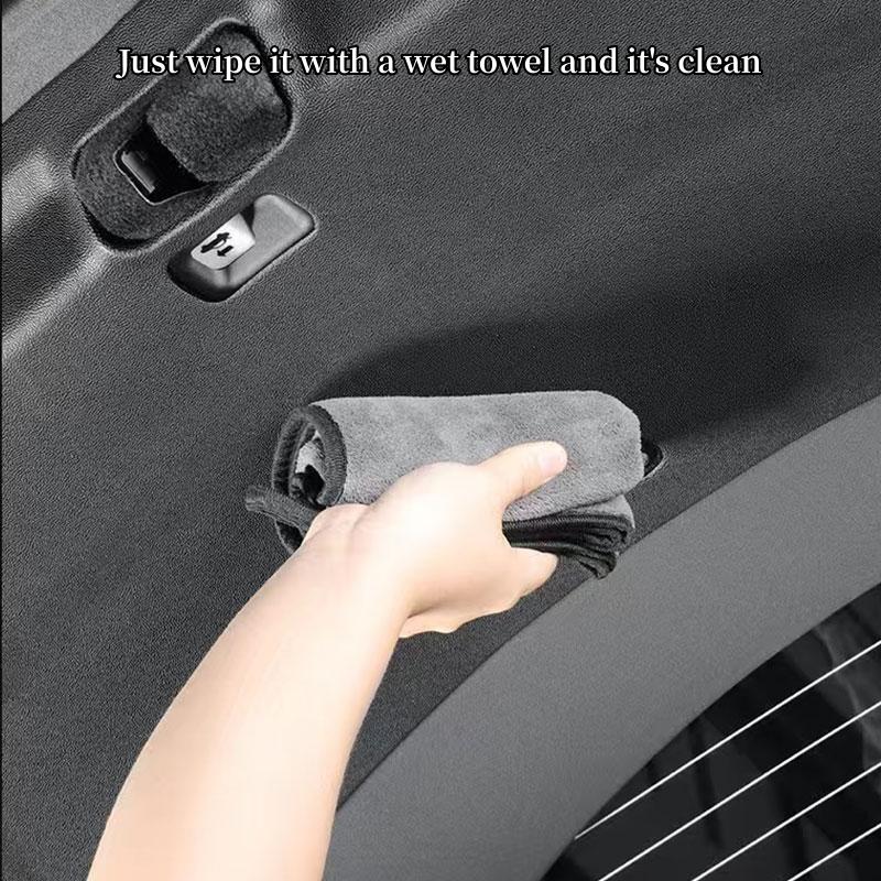 Trunk Tailgate Protection Pad For Tesla Model Y Juniper 2026 TPE Anti-Dirty Pad Rear Trunk Door Protective Sticker Scratch Mats