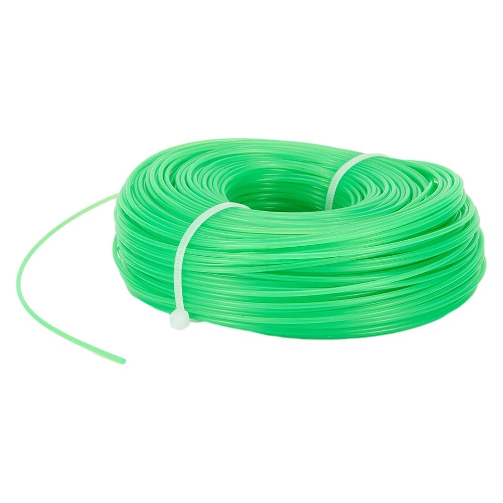 Nylon Garden Trimming Line Reliable Replacement Option in a Convenient Length of 100M with a Thickness of 1 6MM