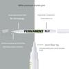 10Pcs Water Resistant White Marker Pen Alcohol Paint Oily Tire Painting Graffiti Pens Permanent Gel Pen for Fabric Wood Leather 10MM
