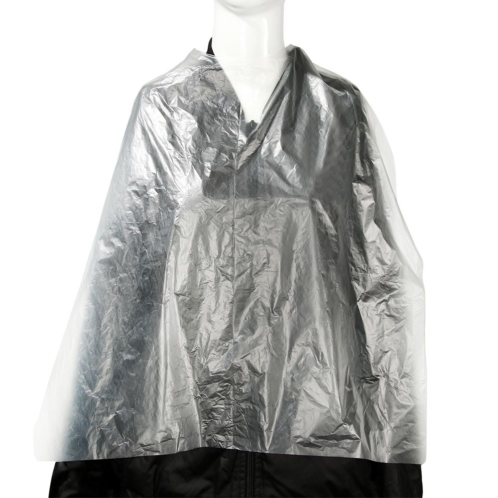 Waterproof Transparent PE Plastic Disposable Shawl Apron Body Protection High Density Polythene