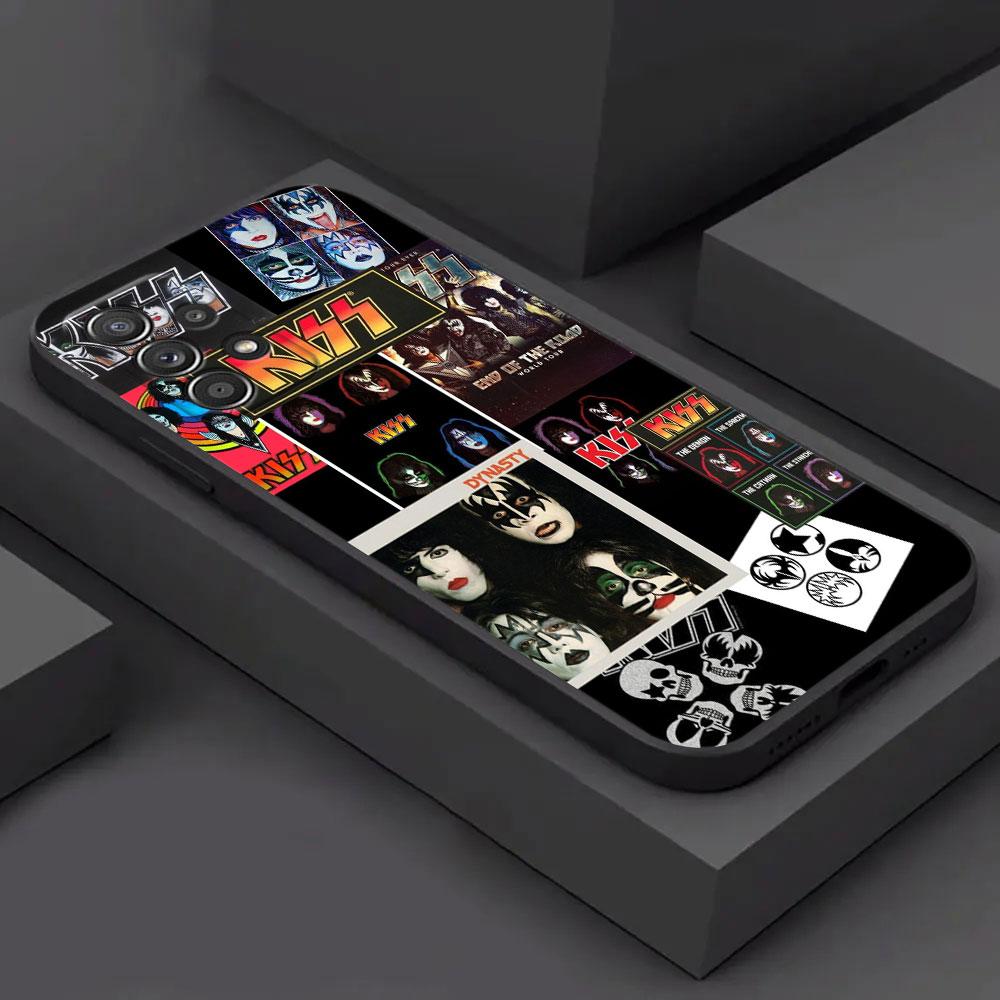 Kiss Classics Rock Band Phone Case For Samsung Galaxy A15 A25 A24 A23 A22 A21S A20s A13 A10 A05S A04 A03 A02 A14 Soft Back Cover