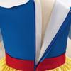 European & American Snow White Birthday Cosplay Dress - Baby's First Birthday Mesh Skirt for Children's Festival Performance