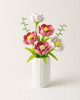 MOULD KING 10059 Blumenstrauß Baustein Die chinesische Pfingstrose mit Vase Modell Montage Dekoration Spielzeug Kinder Weihnachtsgeschenk