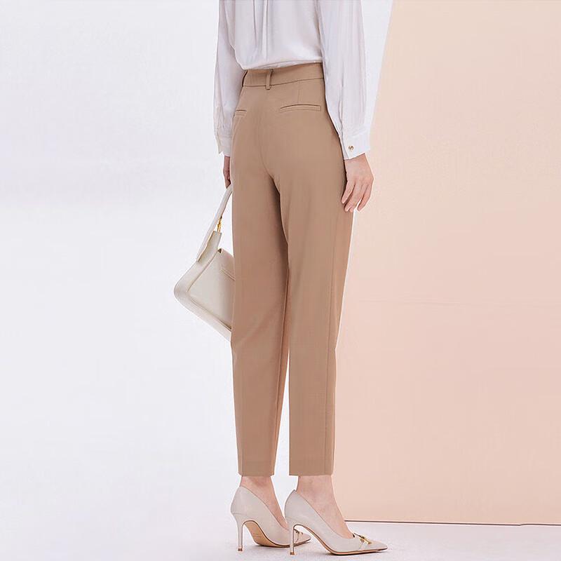 JESSIE Women's Slim-Fit Straight-Leg Commuter Trousers JMFFH088