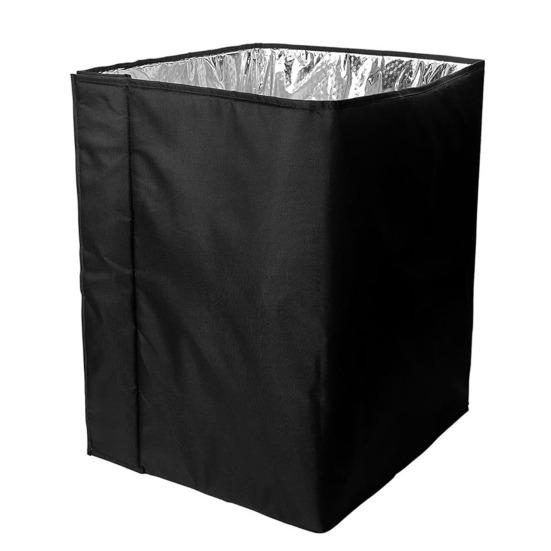 

Ветрозащитная ткань Оксфорд 600D, сотовый зимний защитный чехол, уютный хлопок с искусственным жемчугом, средняя теплая изоляционная пленка для пчелиного улья чёрный