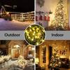 Solar String Lights Outdoor 20/50/100 LED Solar Waterproof Lights with 8 Lighting Mode Solar Garland Lights for Tree Party Decor