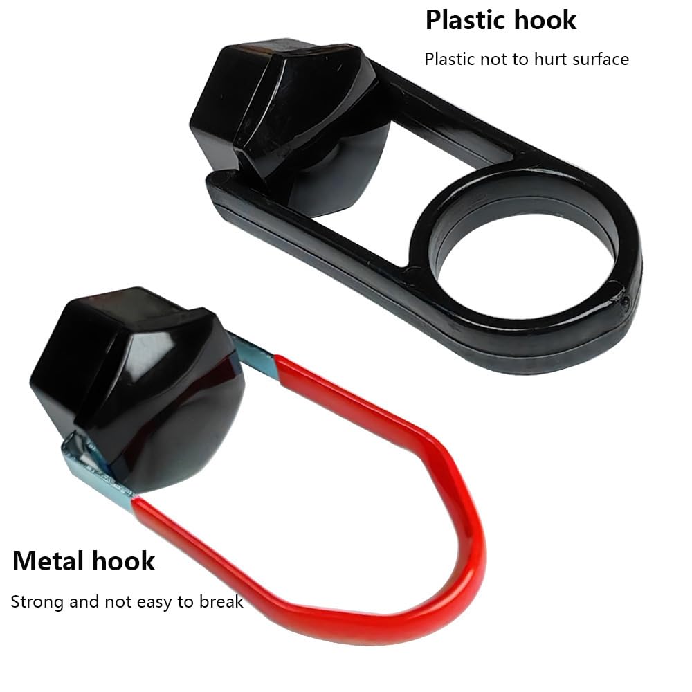 Kiligen 22pcs Auto Short Nuts Lightweight Wheel Nuts Wheel Dress Up Set Nut Cover