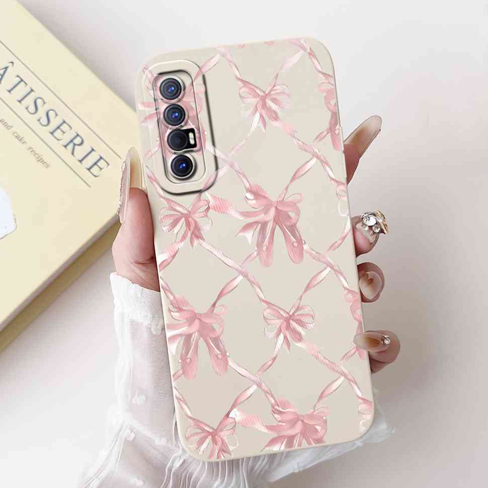 New Design Case For Oppo Reno3 Pro 5G CPH2009 Protective Silicone Soft TPU For Oppo Reno 3 Reno3 Pro 5G Phone Cover Shell Case