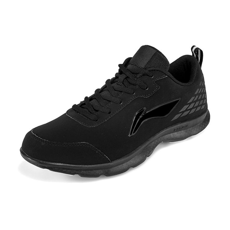 Li Ning Sports Low-Top Running Shoes Unisex Sneakers Black ARBN249-2