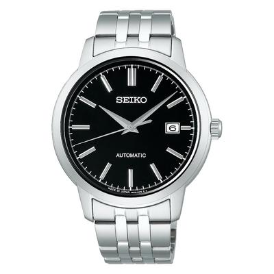 [Seiko Ur] Automatisk Ur Seiko Selection S Serie INTERNATIONAL LINE Herreur Mekanisk SCVE061 Sølv