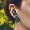 Headphones Ear Hooks Waterproof V5.0 Headsets for Workout Gym Running Travel Black