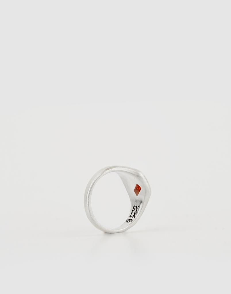 Sylk Rubin Signet Ring