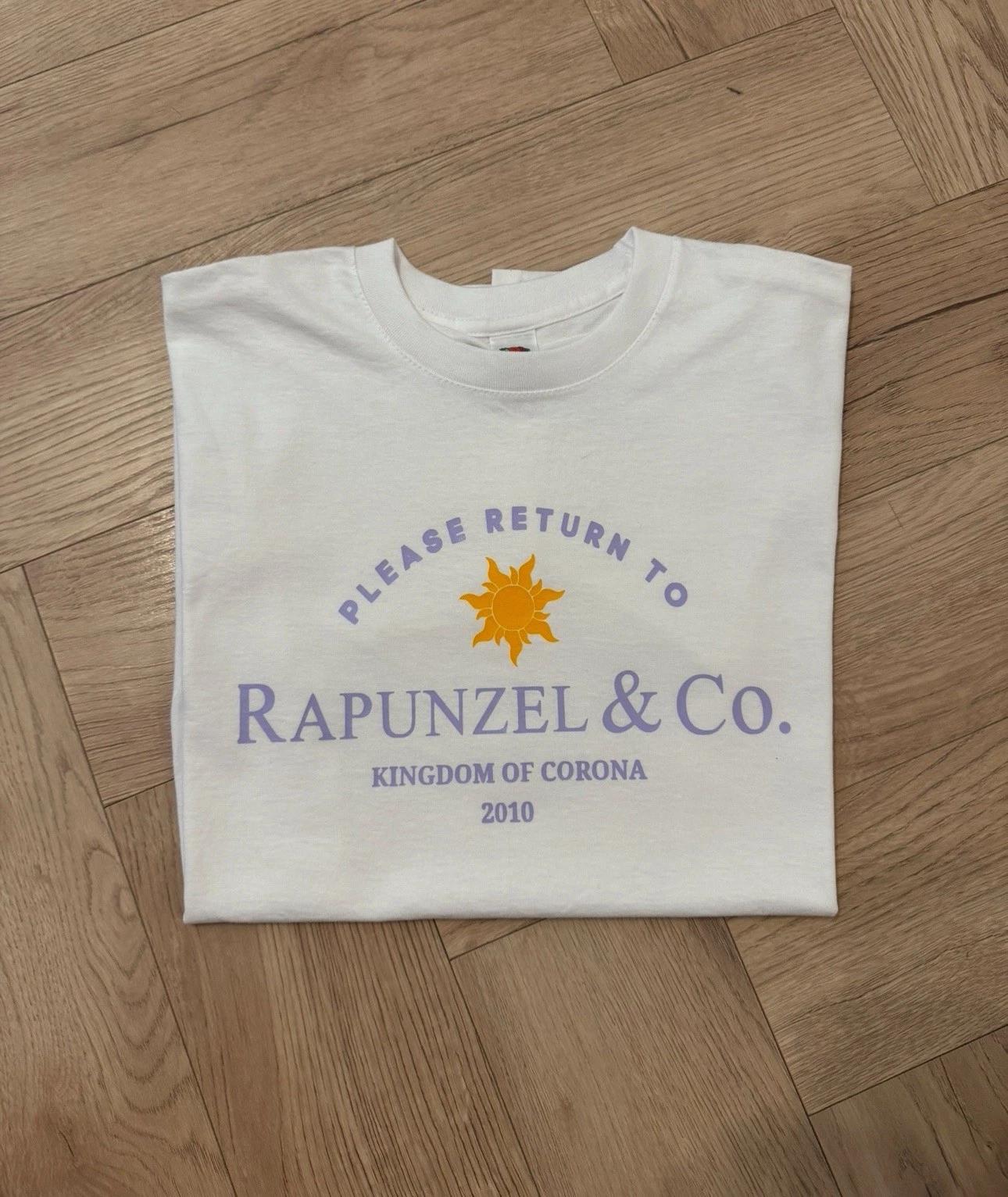 Rapunzel t shirt - unisex oversized XXL