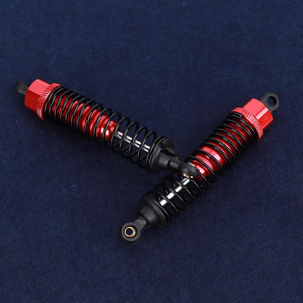 2pcs 110 Metal Shock Struts Damper Fit for HSP RC Car Model Part Accessory Red100MM