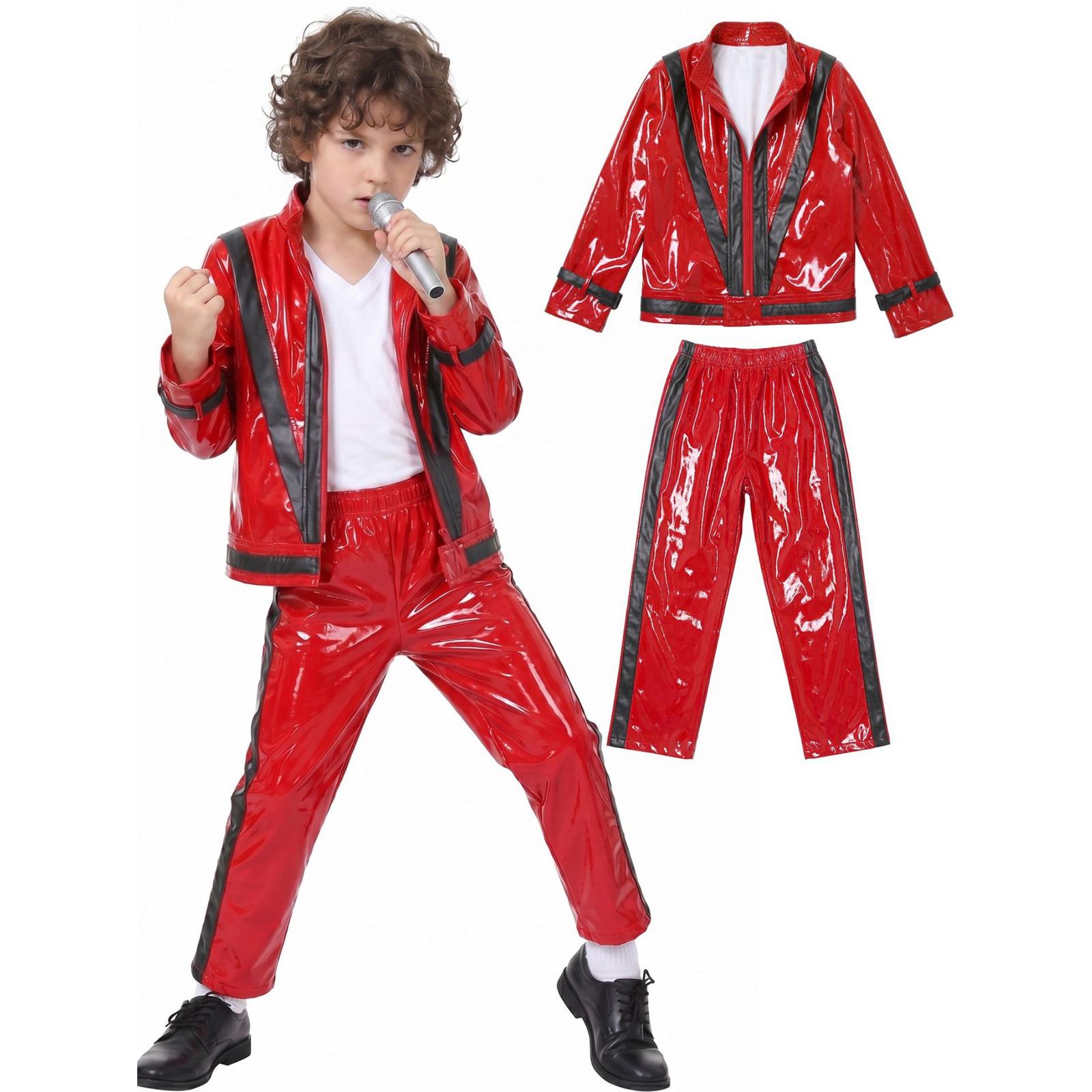 Kids Retro Star Costume for Halloween and Stage Performance - 80s Inspired Outfit XXL