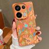 Kolorowe Etui z Wzorem Kreskówkowym Xiaomi 14T 13T 11T Pro Skórzana Faktura Silikonowe Pokrowiec Funda Dla Redmi Note 14 13 Pro 4G 5G 12 11