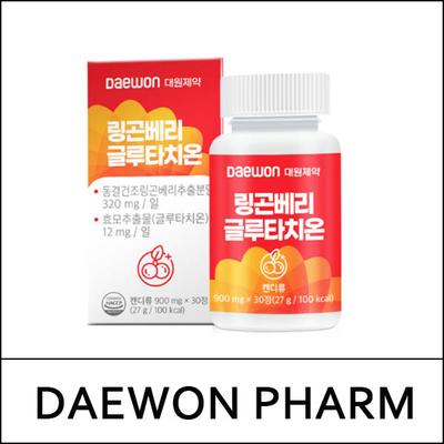 [DAEWON PHARM] (a) Lingonberry Glutathion (900mg*30ea) 1 Bottle