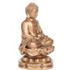 Resin Sakyamuni the Buddha Statue Founder of Buddhism Resin Sculpture Home Room Office Feng Shui Decoration Statues 4.12 In