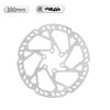 Rotor de Frein à Disque Électrique et Vélo SNAIL L-013 160mm Disque en Acier à Six Rayons 2,3mm avec Plaquettes Composant