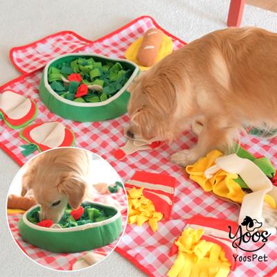 Mascota Joven Picnic Alfombrilla de Olfato para Perros Nariz Trabajo Juguete Grande para Perro Manta Ansiedad por Separación