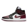Jordan 1 Mid Se Black Dark Beetroot Women's Jordan CZ4385-016