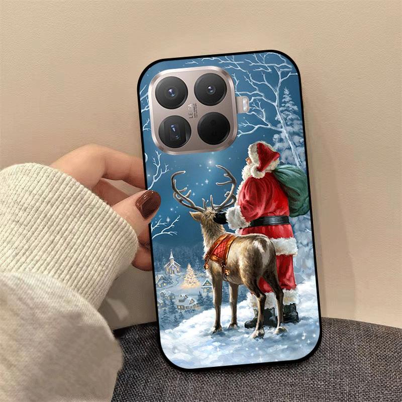 For Xiaomi 15T 15TPro Case Christmas Style Soft TPU Silicon Shockproof Back Cover For Xiaomi 15T Pro 15 T Shell Bumper Fundas