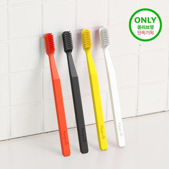 Rucipello Coral Reef Toothbrush 4-Pack (Disney Edition) (+Sticker)