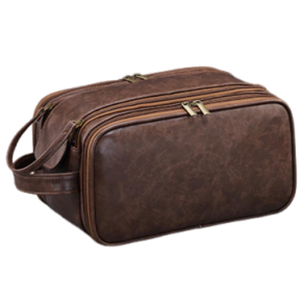 Large Capacity Travel Toiletry Bag Three-opening Waterproof Makeup Bag Multi Compartment Multifunctional Toiletry Pouch