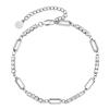 KRKC Adjustable Beach Anklet Foot Jewelry Set Handmade Delicate Anklets for Women Girls 14K Gold Layered Ankle Bracelets Chains
