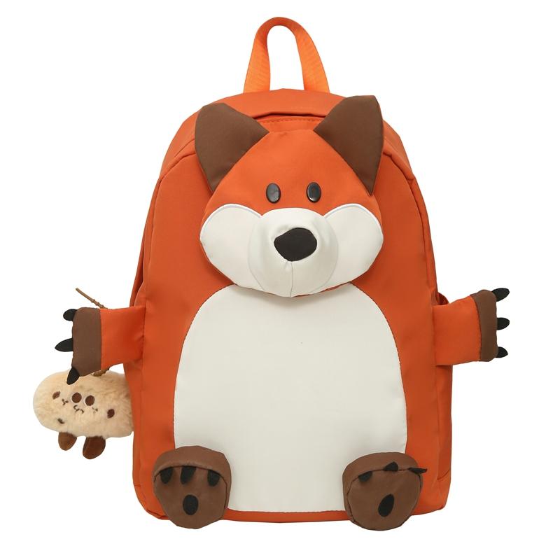 

Рюкзак с изображением мультяшной лисы, рюкзак для учащихся младших классов средней школы, женский школьный рюкзак