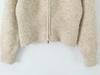 European Style 2025 Women's Double Zipper Lapel Knit Cardigan