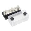 Battery Power Distribution Block Bus Bar Positive Negative 3x5/16" 300A Terminal