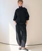 Grida J Minimal Merino Wool Knit Jogger Pants _ Black