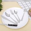 24Pcs Sliver Tableware Stainless Steel 304 Cutlery Matte Dinner Set Western Fork Spoon Mirror Flatware Dishwasher Safe