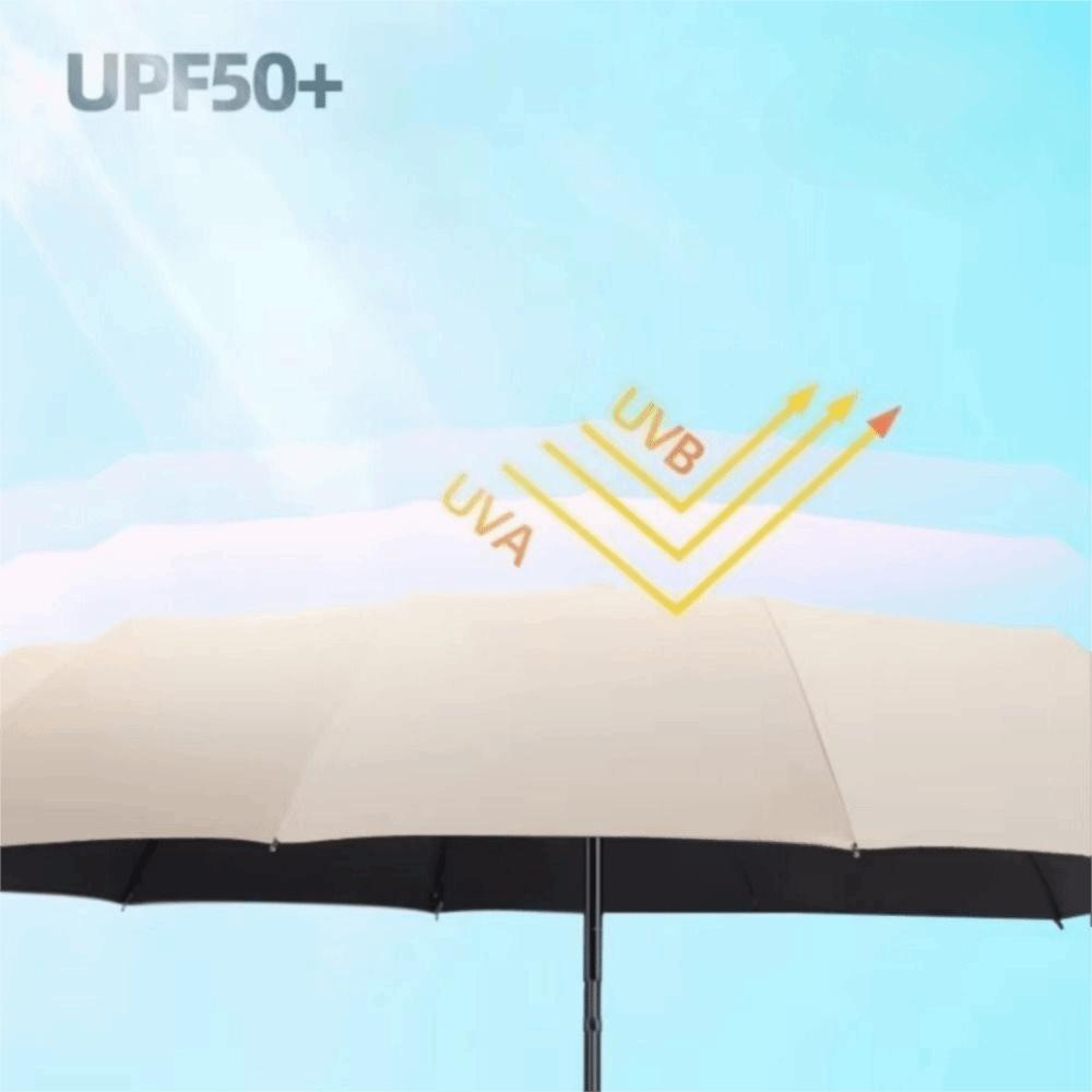 with Ring Buckle Reverse Folding Umbrella UV Protection Women's Parasol  Men's Business