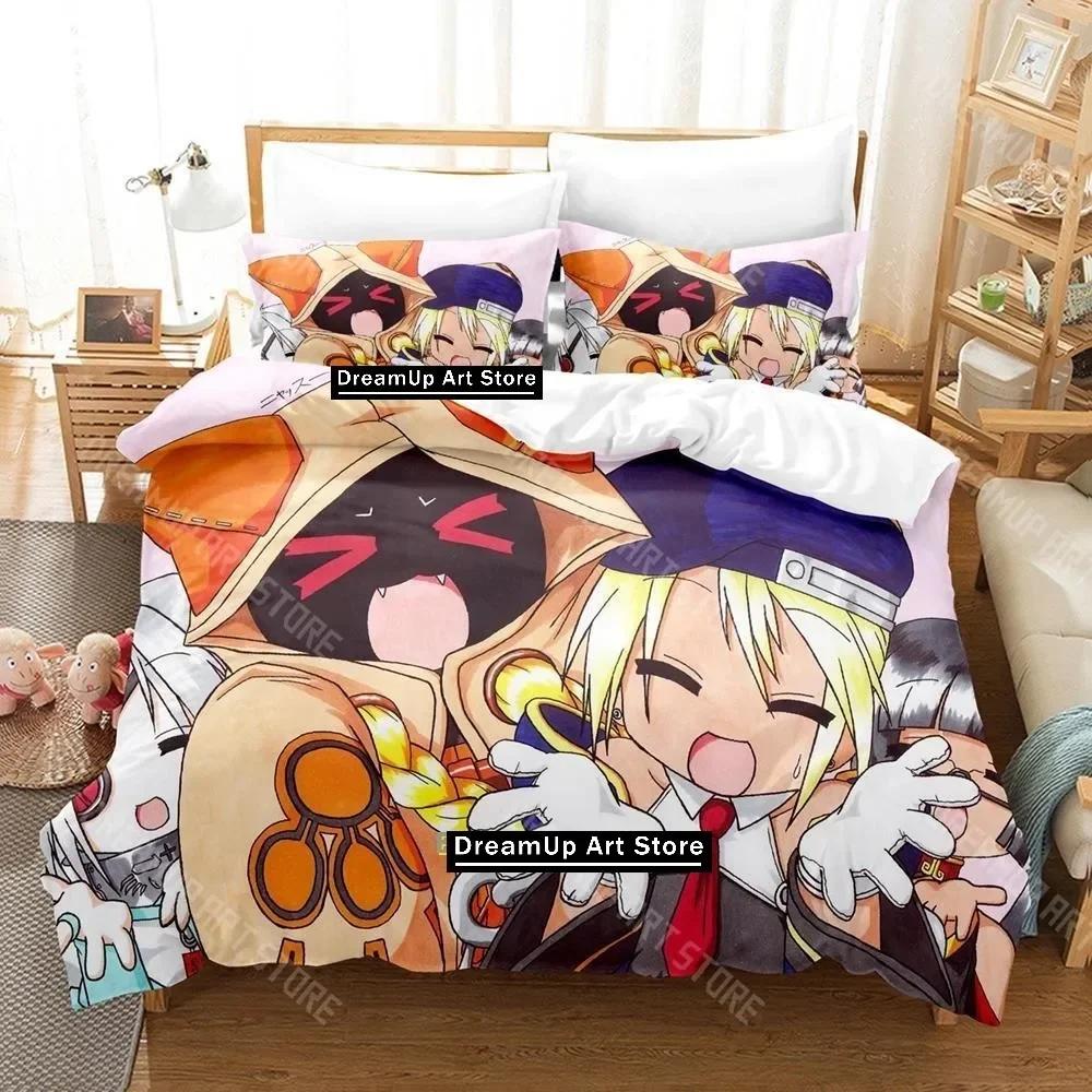 3D Print Blazblue Bedding Set Single Twin Full Queen King Size Bed Set Adult Kid Bedroom Duvetcover Sets 3D Print Anime Bed