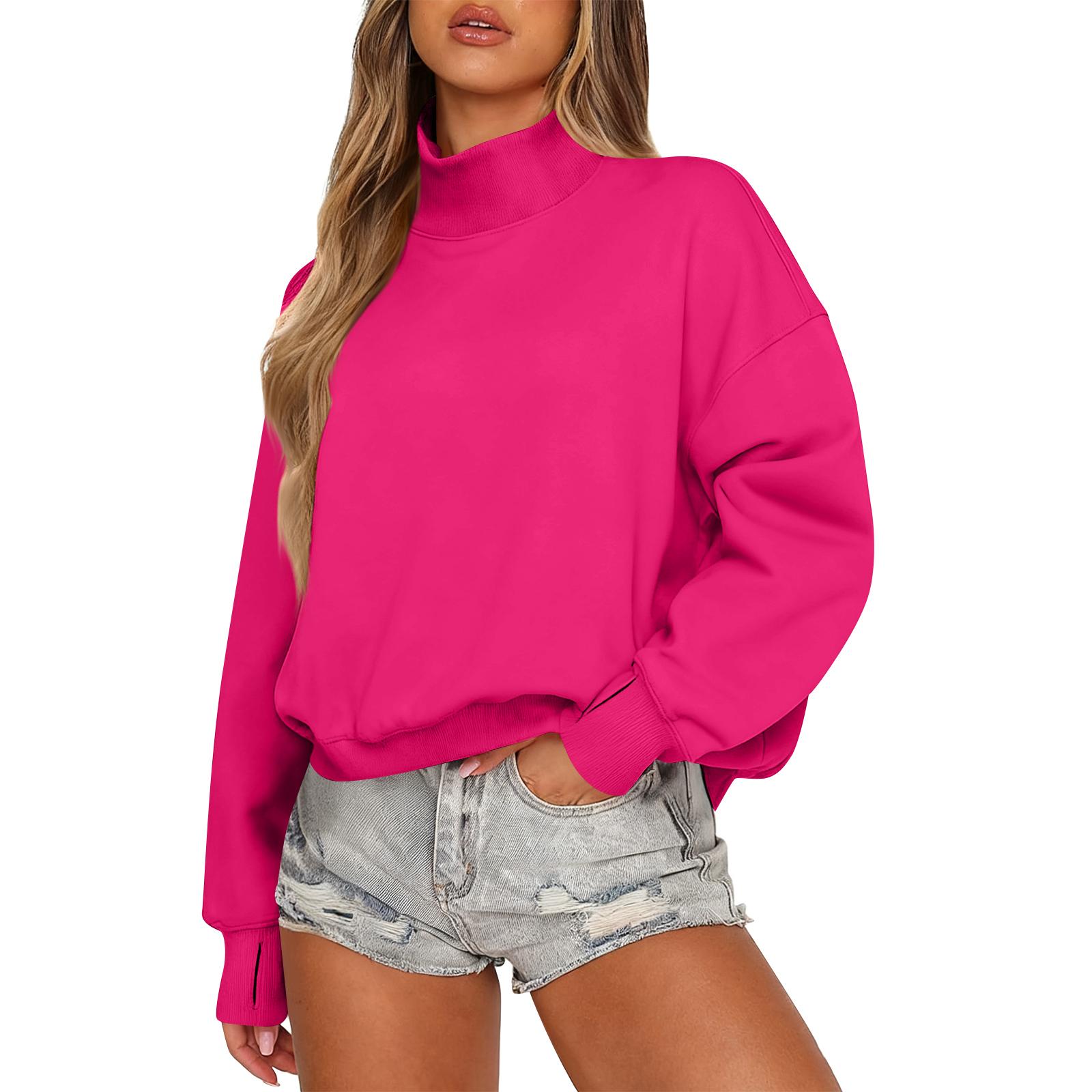 Women s Sweatshirt Long Sleeve  Casual Comfort Loose Lightweight Women s Sweatshirt XL