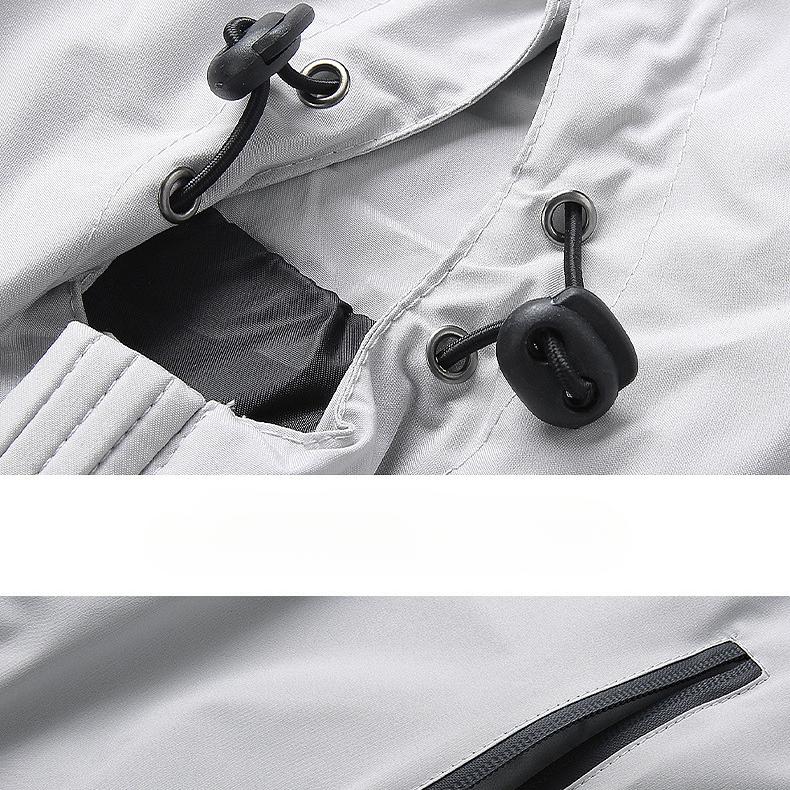 Casual Thin Jacket Men's Hooded Jacket Outdoor Windbreaker Men's Clothing