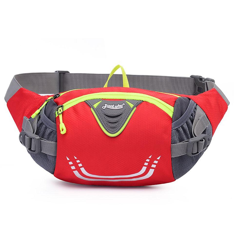 

Bike Riding Cycling Running Fishing Hiking Waist Region Bag Fanny Pack Outdoor Belt Kettle Pouch Gym Sport Fitness Water Bottle Pocket