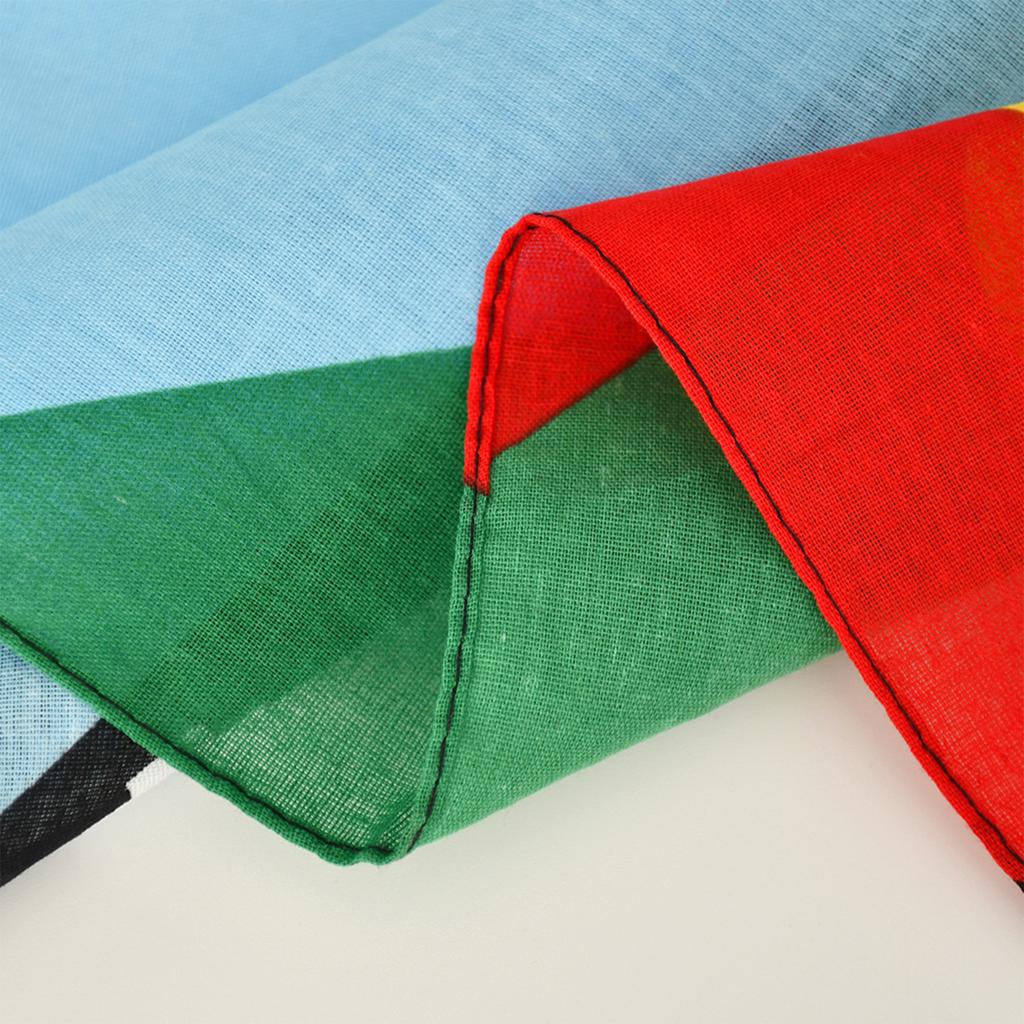 Hip Hop Durag Bandana Doo Rag Head Scarf for Women Men Square Turban Head Scarf Punk Head Wrap Headwear