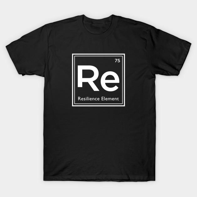 

Men Black Print T-shirt The Resilience Element No-Cut Transfer Paper Print Cotton Tshirt XL чёрный