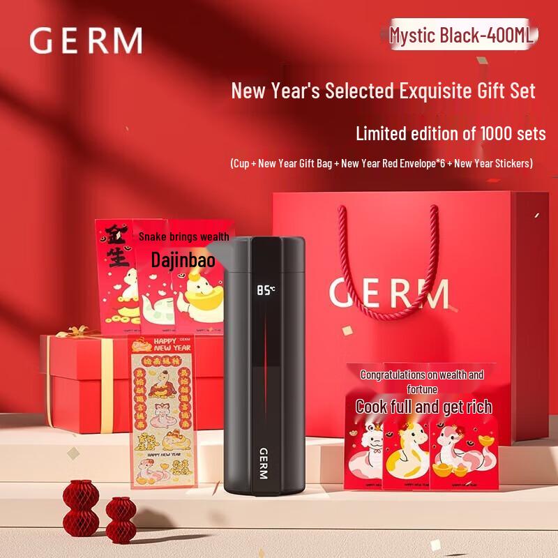 Gemini Smart Digital Display Insulated Water Bottle