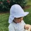 with Windproof Rope Solid Color Sunshade Hat Panama Cap Children's Visor Hat  Kid
