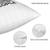 Chipotle Square Pillowcase Polyester Linen Velvet Pattern Zip Decor Sofa Cushion Case 45X45