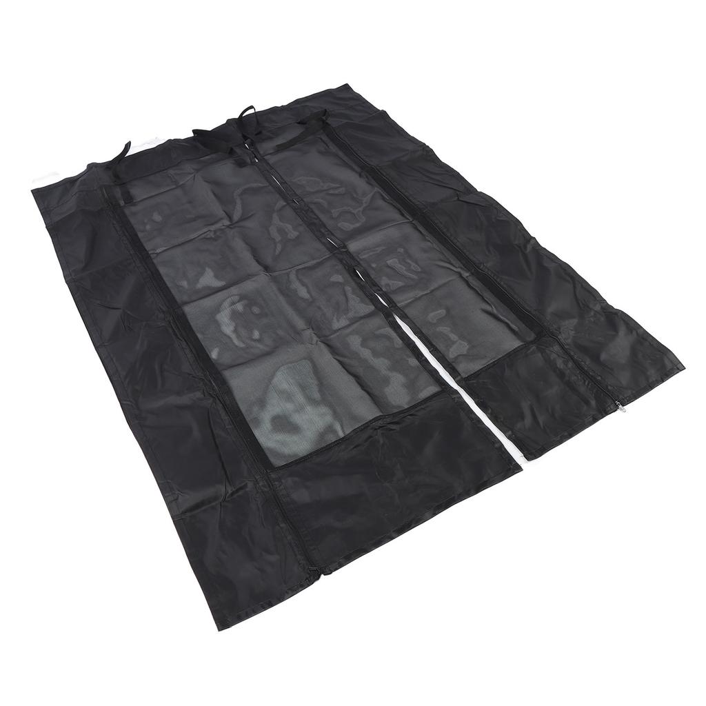 Van Fly Screen Net 420DPA Zipper Magnetic Closure Fly Proof Camping Van Screen Door for Van Sliding