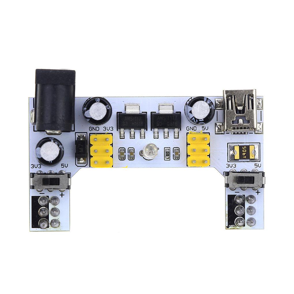 

Breadboard Power Module Solderless Bread Board Wire Modules Spare Parts Electronic Modification Component Accessory