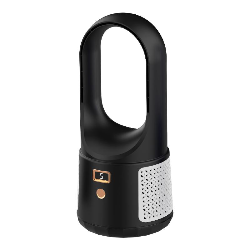 

Вентилятор на батарейках, зарядка TYPE-C, с 3 скоростями охлаждения, персональный настольный вентилятор для спальни, офиса, дома. чёрный