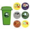 Autocollant Poubelle de Recyclage Pour un Tri Facile des Déchets Imperméable Convient aux Communautés, Écoles, Familles, Bureaux