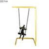 Metal Swing Character Abstract Crafts Statue Golden Swing Figures Metal Sculpture Desk Decoration Ornaments Modern Home Decor